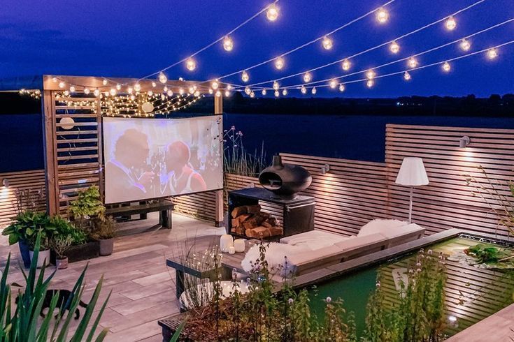 Outdoor theater best sale system