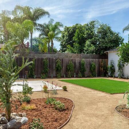 Decomposed Granite Back Yard