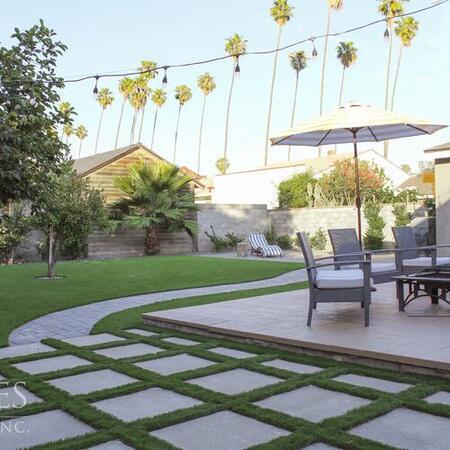 Concrete and Paver Patio