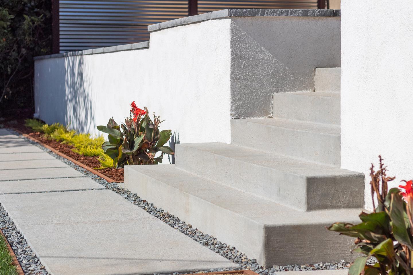 Cement steps