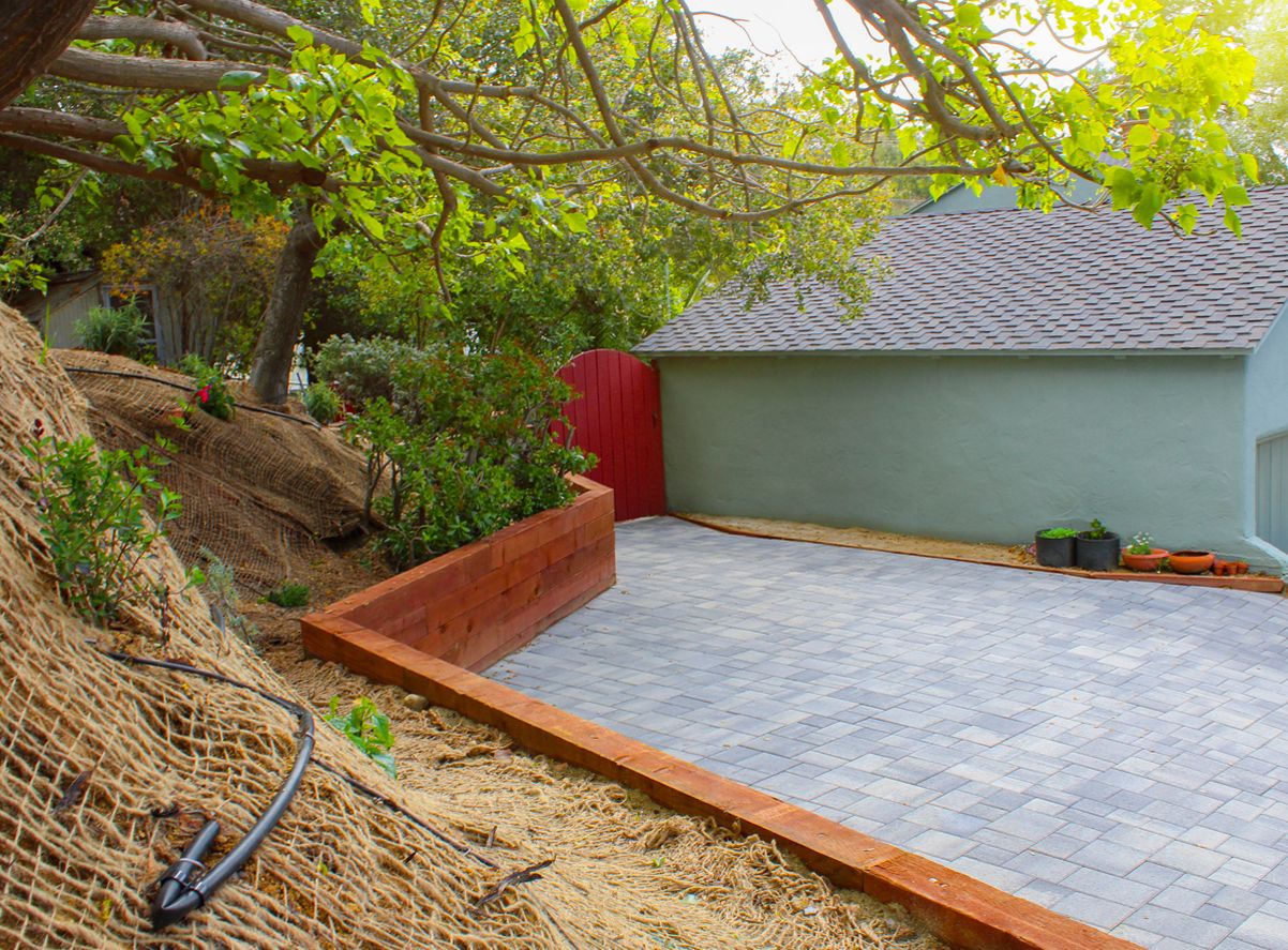 Irrigation and Jute netting can protect your yard from any weather!